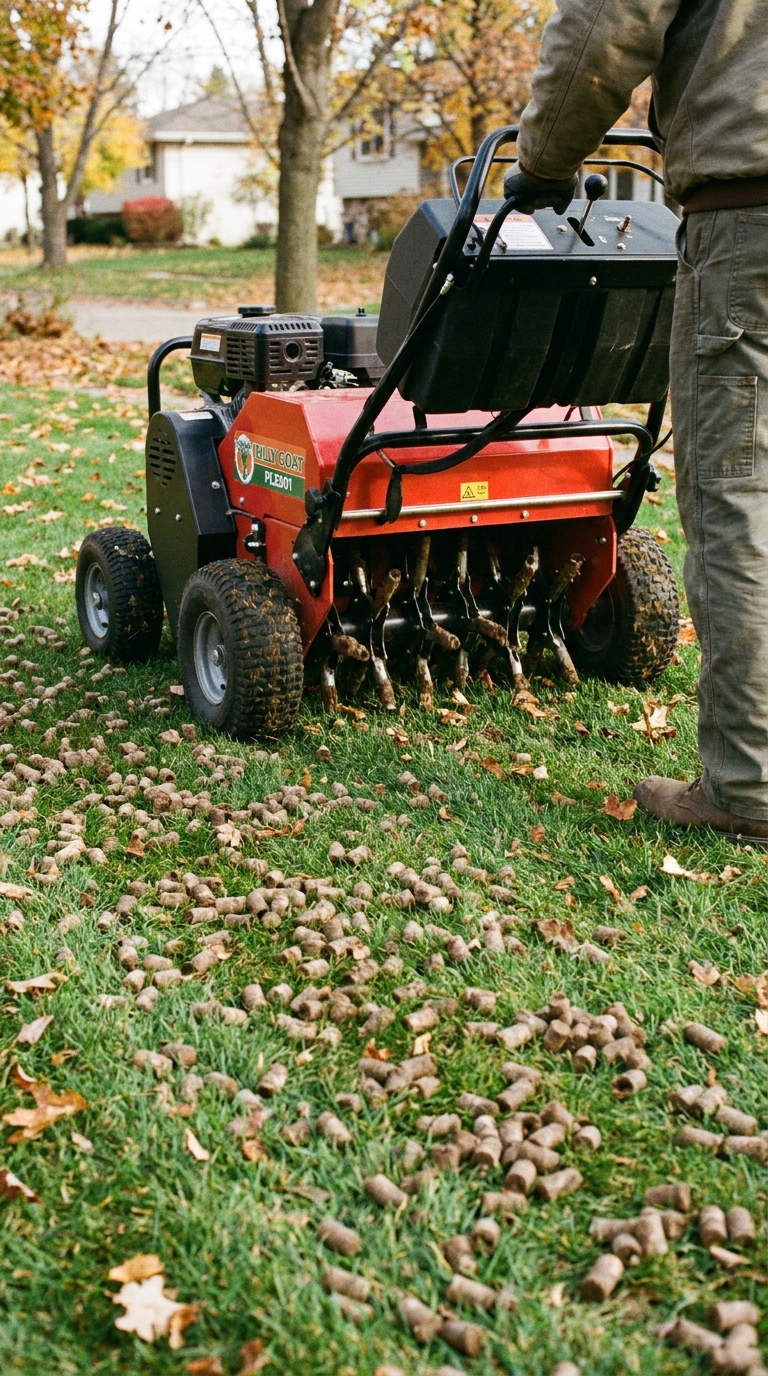 core aeration machine dirt plugs 202605120622